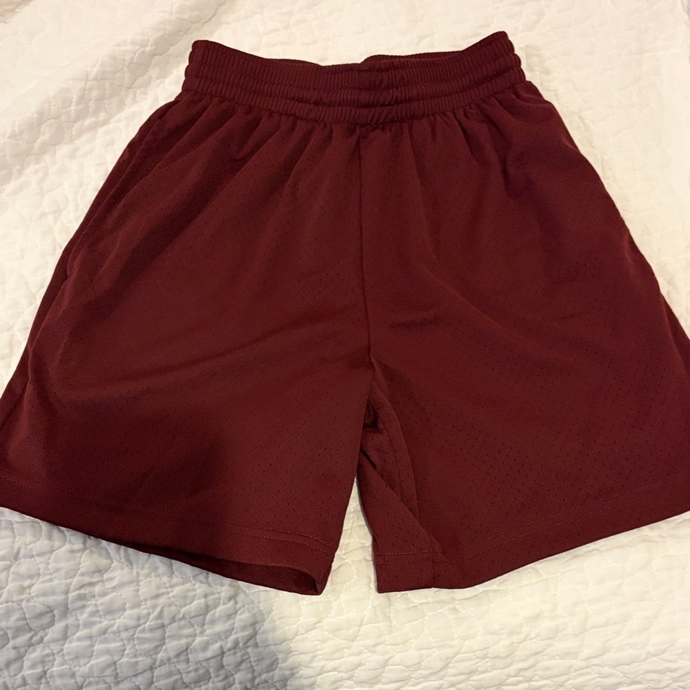 BCG Men's Maroon Athletic Shorts